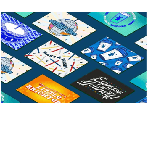 Dutch Bros digital gift card  buy or send e-gift cards online ($10–$100) for coffee and drinks.