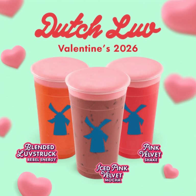 Dutch Bros Valentines Drinks 💘 Celebrate Love in 2026 6 dutch bros valentines day