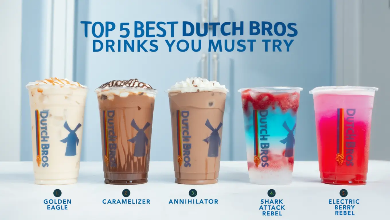 Dutch Bros best drinks with coffee, rebels and iced favorites